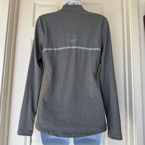 Champion Women’s Running Athletic Gear mock zip Long Sleeve Top - Picture 8 of 14